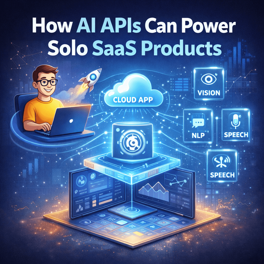 How AI APIs Can Power Solo SaaS Products