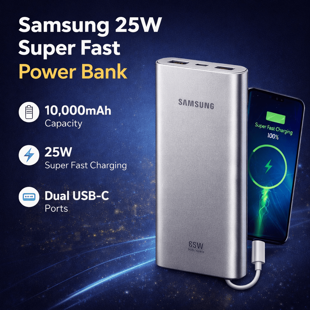 Samsung 25W Super Fast Power Bank