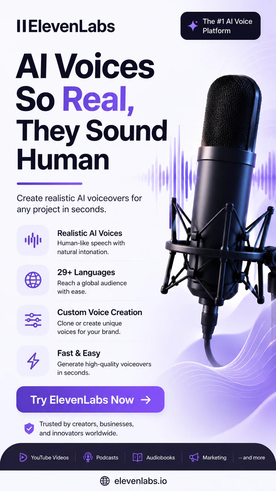 ElevenLabs - AI Voice Generator