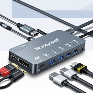 honeywell 7 in 1 typec docking station with 4k